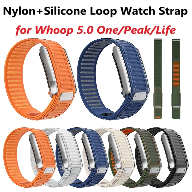 Sport Loop Velcro - Tali Jam Tangan Nylon Silikon Untuk