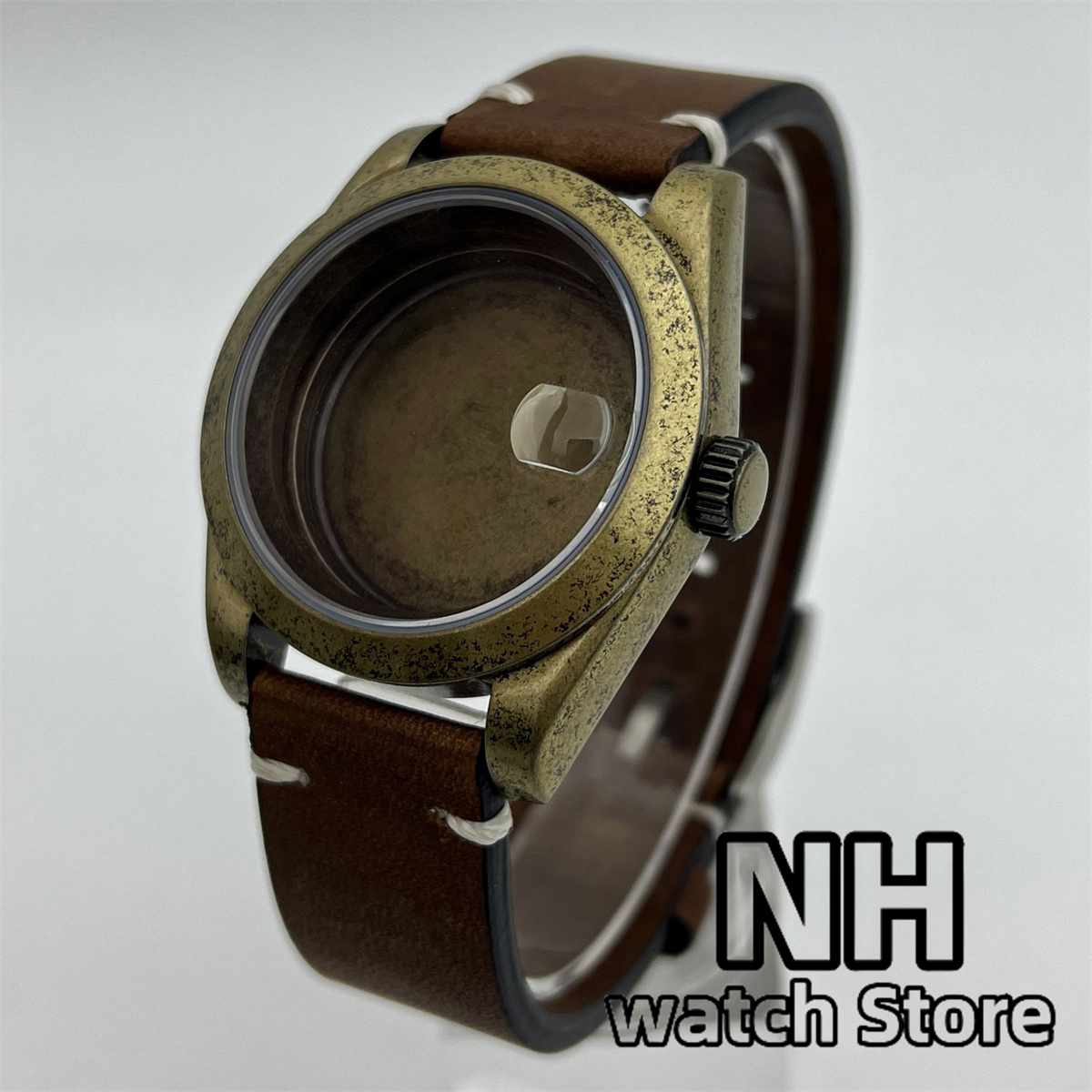 Seiko Watch 5 Sports - Casing jam tangan disikat perunggu 39mm