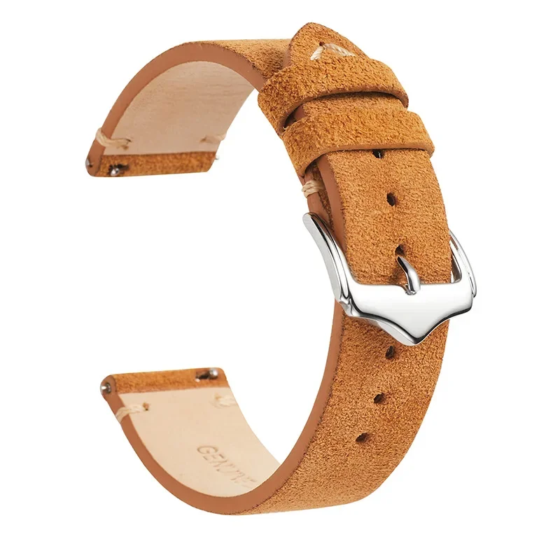 Suede Strap Watch - Tali jam tangan kulit Pria Wanita,