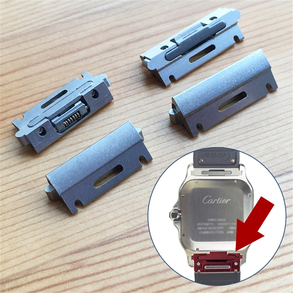 Cartier Watch Santos - Konektor adaptor pas sempurna untuk jam