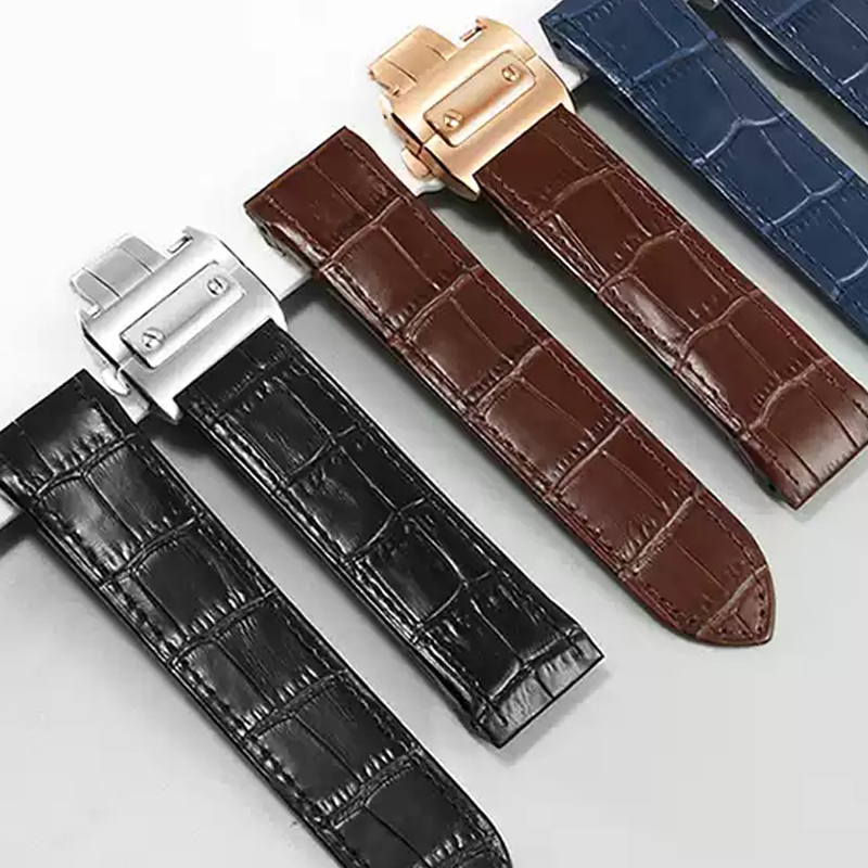 Cartier Watch Santos - Tali Jam Tangan Kulit Asli Kualitas
