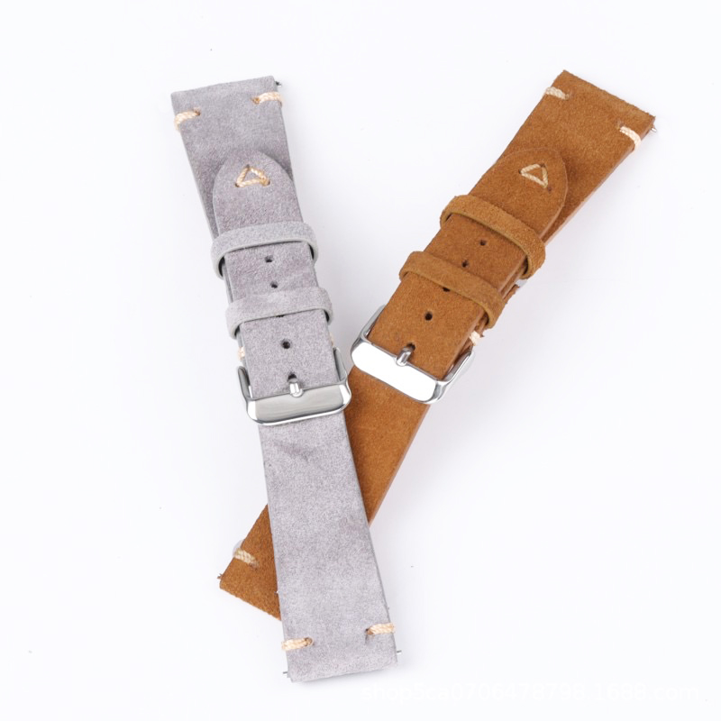 Tali jam tangan Suede 20mm 22m - Suede Strap Watch ulasan dan harga
