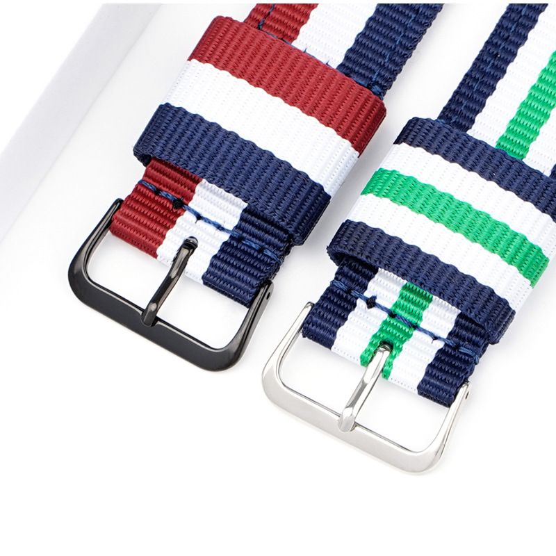 Tali Jam Tangan Nilon 20Mm 22M - Nato Strap Nylon ulasan dan harga