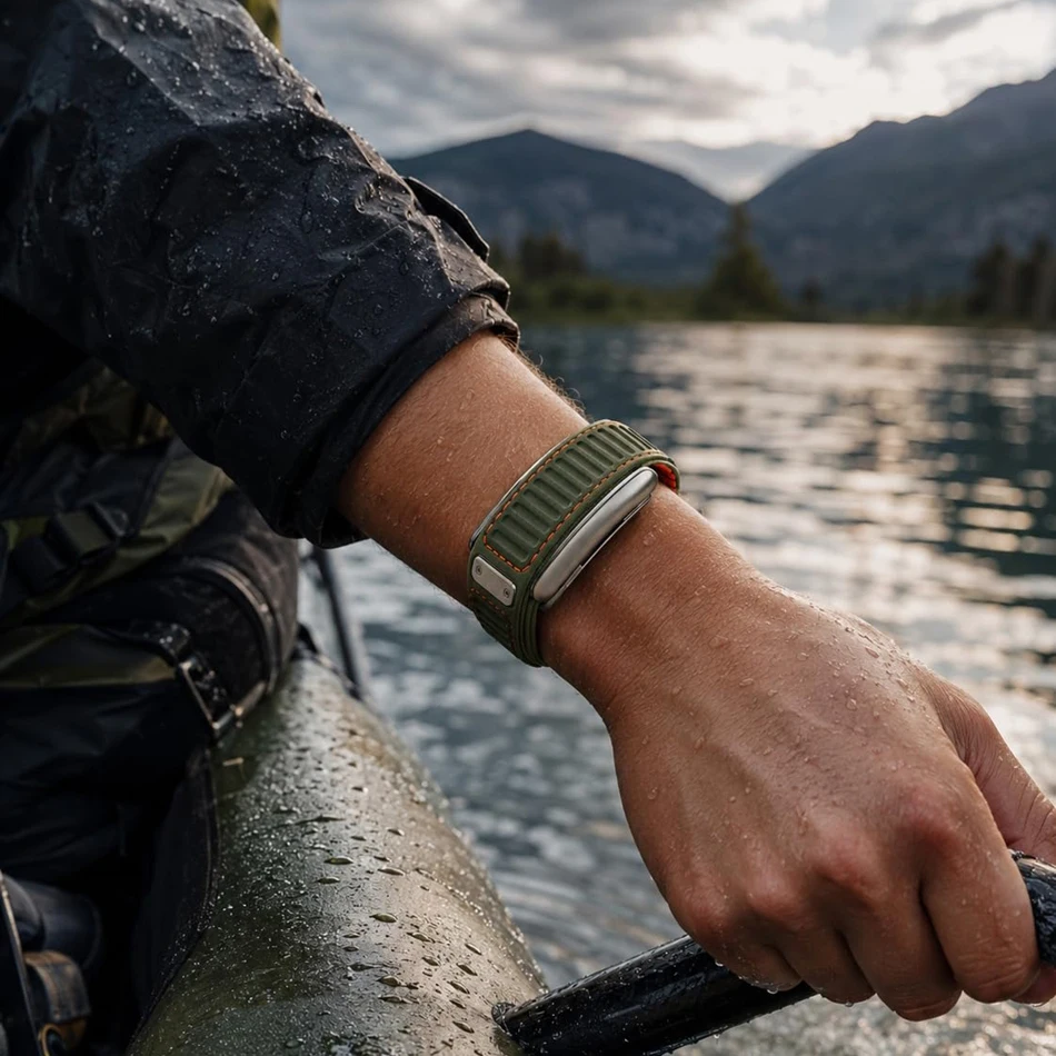 Tali Jam Tangan Nylon Silikon  - Sport Loop Velcro ulasan dan harga