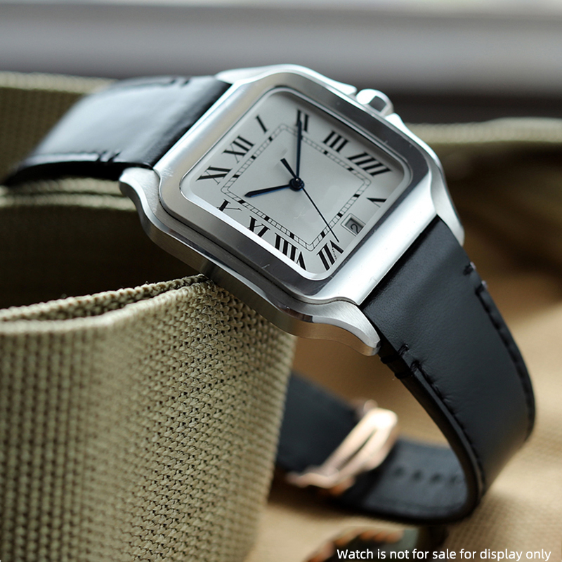 Tali Jam Kulit Lepas Cepat Sin - Cartier Watch Santos ulasan dan harga