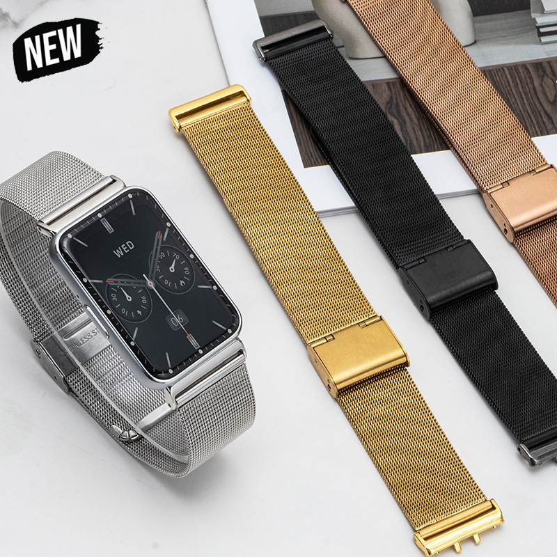 Tali Baja Tahan Karat untuk Ja - Mesh Strap Metal ulasan dan harga