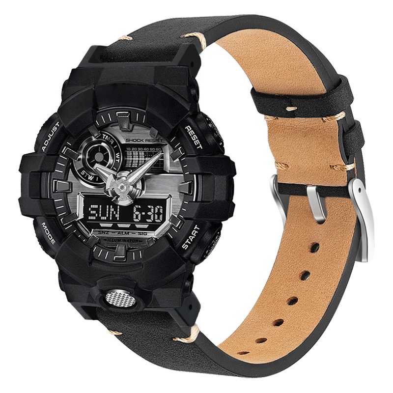 Tali Kulit Asli 16Mm untuk Jam - Casio Watch G-Shock Dw-5600 ulasan dan harga