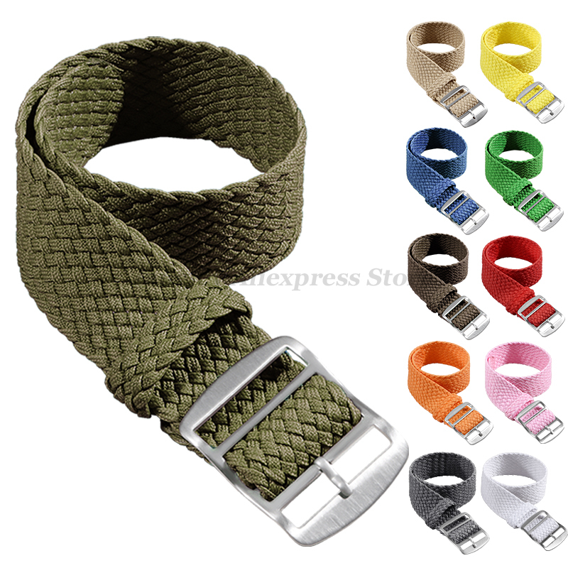 Tali jam tangan tenun nilon un - Nato Strap Nylon ulasan dan harga